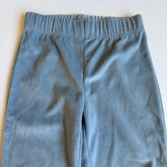Gap Kids Blue Velour Pajamas 6 - Picture 11 of 13